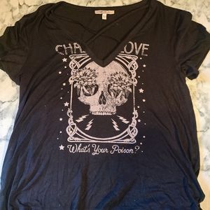 Express Skull Strappy T-shirt